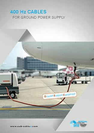 Picture of airport ground supply cable