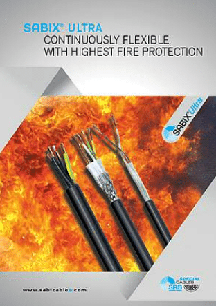Picture of high fire protection cable